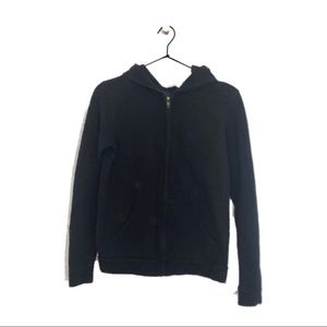 LNA Classic Zip Hoodie Black XS